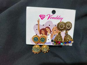 Vembley Jhumka Earrings