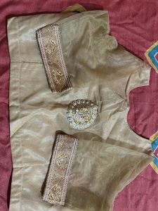 Gold Embellished Blouse