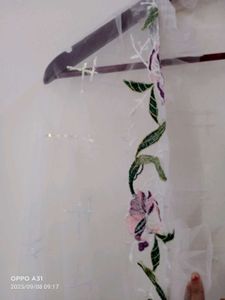 Pakistani White Embroidered Kurta Set