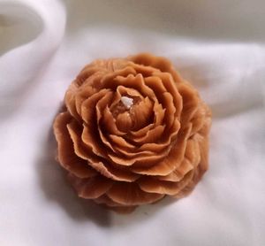 Peony Flower Candle