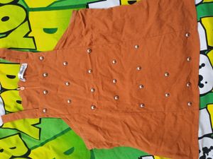 Mustard Halter Crop Top