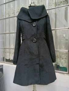 Black Woolen Coat ( DIA)( Booked)