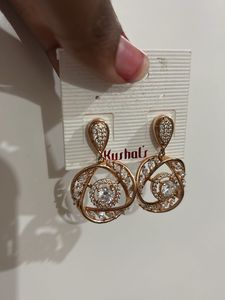 Kushal’s Rose Gold Drop Earrings