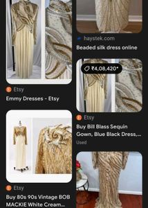 Sequin Embellished Maxi Dress