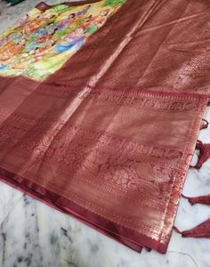 Elegant Ethnic  printed Saree