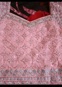 Pink Plazo Suit