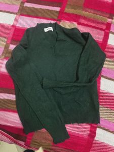 Vintage Green Knit Sweater