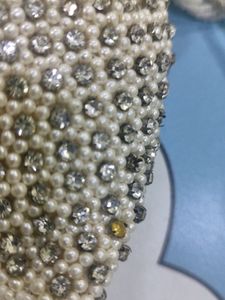 White Heavy Stone Purse 😍👜