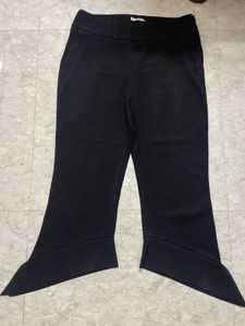 Unique Black Wide Leg Pants