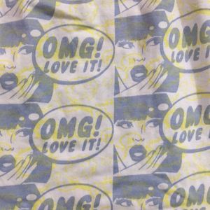 Women’s Pyjama Shorts Comic Strip Print