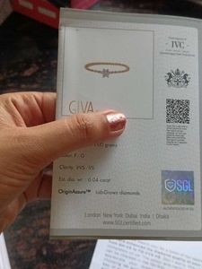 Giva Lab Grown Diamond Ring 💍