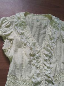 Lace Detail Top