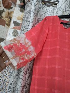 Georgette Kurta With Dupatta