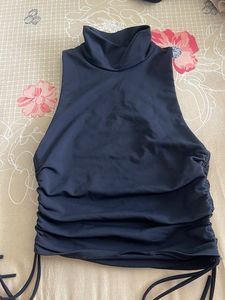 Zara Black Turtle Neck Top