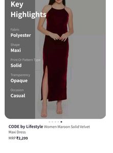 Bodycon Maroon Velvet Backless Dress