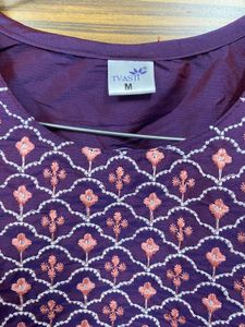 Beautiful Embroidery Kurti 💜
