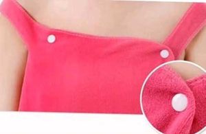 Soft Microfiber Bath Towe with Shoulder Strap