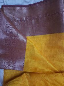 Mustard Yellow Saree