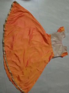 Orange Grand Dress