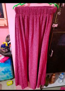 Pink Sparkle Slit Maxi Dress