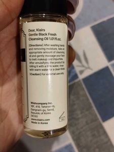 Klairs Cleansing Oil