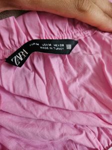 Zara Pink Crop Top