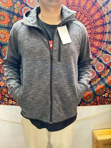Gray Heathered Hoodie