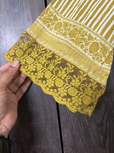 Yellow Kurti Set