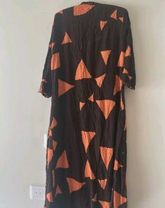 Beautiful Collared Long 3/4th Sleeves  Kurti