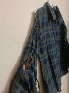 Shoulder Cut Shirt