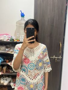 Boho Crochet Tunic