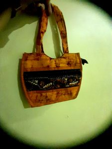 A Multicolored Traditional Handcrafted Bag
