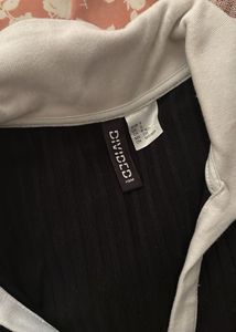 Black &amp; White Collar Dress - Small Size H&amp;M