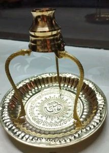 Brass Pooja Thali Set