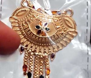 Gold Necklace Pendant