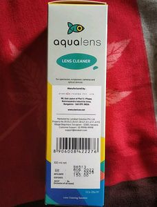 Aqualens Spectacle Lens Cleaner | 100 Ml Net