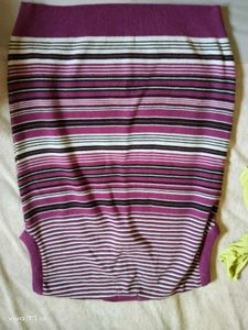 Pack Of 3 Striped Knit Vests