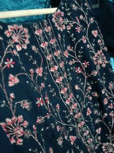 Elegant Embroidered Indian Outfit