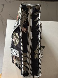 🖤 Stylish Quilted Cotton Tote 🖤