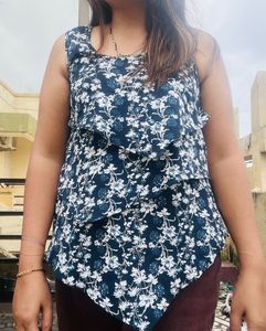 Floral Sleeveless Top