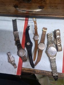 Vintage Watch Collection 7 pcs lot