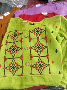 Short Kurti 4pc Combo For 16to20 Yrs Girls