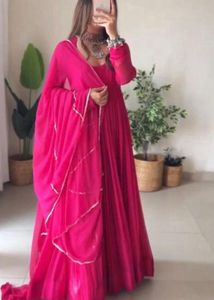 Elegant Pink Anarkali Suit