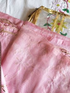 Pink Saree