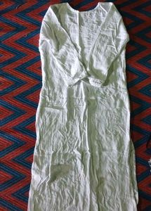 White Embroidered Kurta