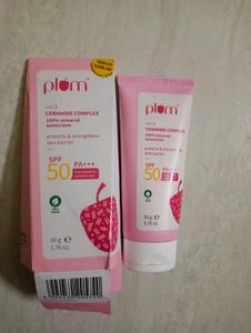 Plum Oat &amp; Ceramide Complex Sunscreen SPF 50