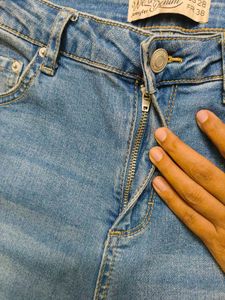 Jennyfer Blue Denim Slim Fit Jeans