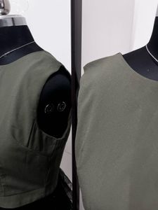 Olive Designer Top