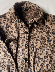 Leopard Print Overshirt