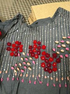 Combo Of 2 Kurtas With Beautiful Embroidery